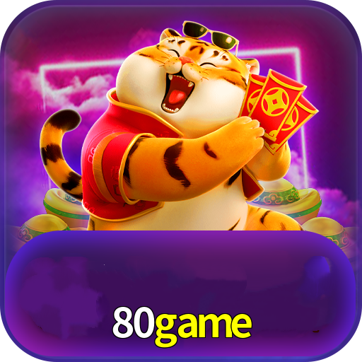 Imagem promocional da 80game mostrando a plataforma e suas vantagens